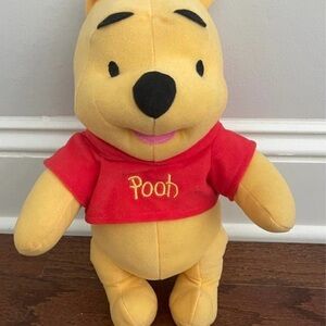 Fisher-Price Plush Bear - Yellow and Red